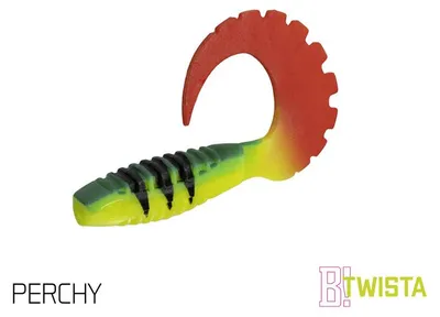 Produktbild von DELPHIN TWISTA UVs, Gummiköder, 10cm, PERCHY, 101002288