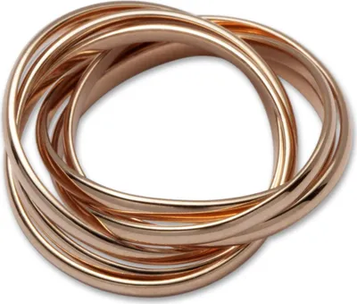 Produktbild von GOOIX 443-05859 Damen Ring Edelstahl rosé 52 (16.6)