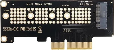 Immagine prodotto di Scheda adattatore per PC desktop PCIe 4.0 X4 per disco M.2 NVME