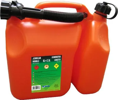 Image de EDA 010169 O SX6 EDA Bidon combiné pour carburant 6 litres + huile 2,5 litres