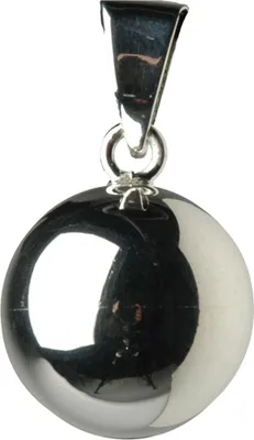 Produktbild von Babylonia Anhänger mit Klangkugel 20 mm Silbern BOLA 1 VZ100