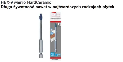 Produktbild von Bosch 2 608 579 504, Bohrer, Rotationshammer, 4 mm, 90 mm, Glas, Hartkeramik, Dachziegel, Weiche Keramik-Wandfliese, Stein, Sechskantschaft, 1 Stück(e)