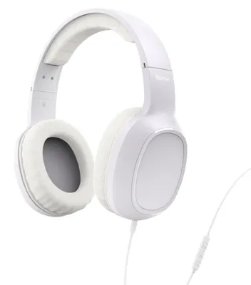 Zdjęcie produktu dla Hama Fun C, Przewodowa, Połączenia/muzyka, 20 - 20000 Hz, 140 g, Zestaw słuchawkowy, Biały
