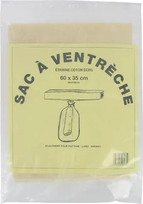 Produktbild von Naturbrustbeutel in Naturfarbe, Maße 60 x 35 cm – 1 Stück