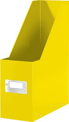 Image de LEITZ 6047-00-16 LEITZ Porte-revue Click & Store WOW, A4, carton rigide, jaune