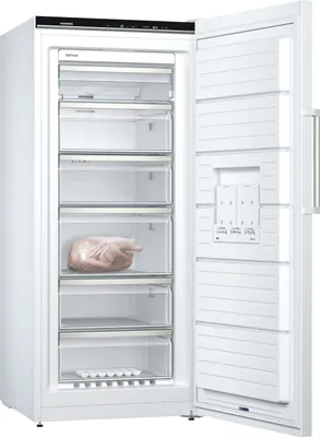 Produktbild von Siemens iQ500 GS51NDWCV Freezer 290L NoFrost LED White - C