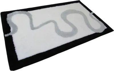 Produktbild von Sanwood Badematte Badteppich Badvorleger Duschvorleger Badezimmerteppich 60x100 cm Scala