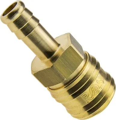 Produktbild von RQS Kupplung mit Schlauchtülle  Ø 10 mm, Typ 26, DN 7.2, Schnellkupplung