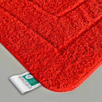 Produktbild von Badematte Atlantis in verschiedenen Farben & Größen Rot 40 x 60 cm