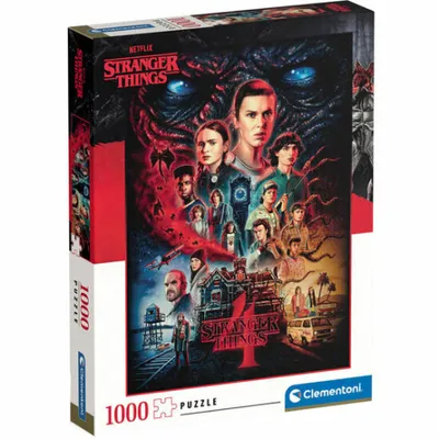 Obrázok produktu pre Clementoni 39686 - 1000 Teile Puzzle - Netflix - Stranger Things