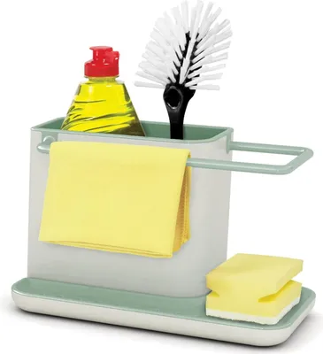 Immagine prodotto di Organizzatore per lavello, porta spugna, porta detersivo, organizzatore per lavello