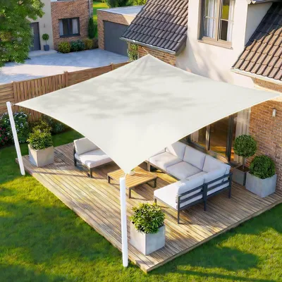 Immagine prodotto di Telo ombreggiante rettangolare 3,5x5m Beige