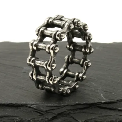 Produktbild von Ring Silber aus Edelstahl - CHAIN LINK 65