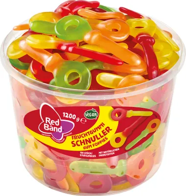 Immagine prodotto di Gomma Red Band bicolore al gusto di frutta 1200g