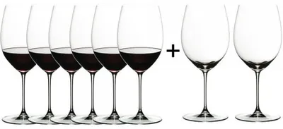 Produktbild von Riedel Cabernet-Merlot Gläser-Set Veritas (Kauf 8 Zahl 6) (8-teilig)