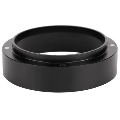 Obrázok produktu pre Dávkovací kruhový lievik na kávový prášok s magnetickým náhradným dielom pre kávovary, čierny, 53 mm, s magnetom
