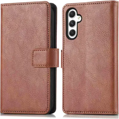 Image de imoshion Bibliothèque Luxe pour le Samsung Galaxy A25 (5G) - Marron