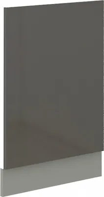 Image de Porte pour lave-vaisselle encastrable ULLERIKE – 45x57 cm, gris