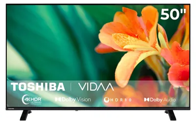 Produktbild von Toshiba 50UV1563DDW 50 Zoll Smart TV VIDAA 4K UHD Fernseher Dolby Vision HDR, Triple-Tuner (2026)