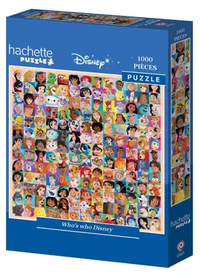 Immagine prodotto di Puzzle 1000 pezzi Hachette Who’s Who Disney