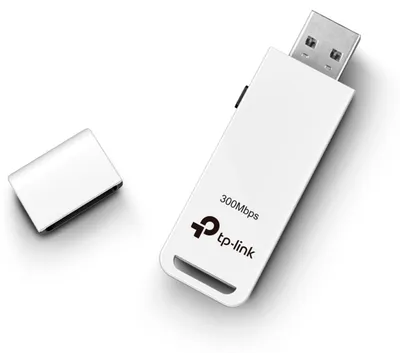 Zdjęcie produktu dla TP-Link TL-WN821N, Bezprzewodowy, USB, WLAN, Wi-Fi 4 (802.11n), 300 Mbit/s, Czarny, Biały