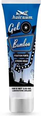 Produktbild von Hairgum HGF100BAMBOU, Haargel, Männer, Alle Haare, 100 ml, Befestigung, Tube