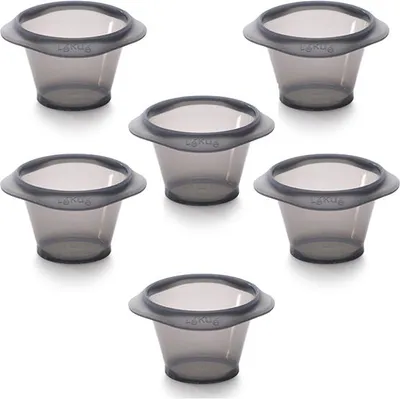 Produktbild von Set mit 6 silikonfondantformen Lekue 2413006N06M017