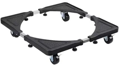 Rollen-Untergestell für Haushaltsgeräte, ausziehbar bis 80 cm