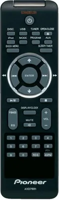 Produktbild von Originale Pioneer Fernbedienung für AXD7681 und AXD7685