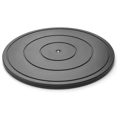 Produktbild von Drehplatte 40 cm, 360° drehbar, rutschfest, schwere Kunststoff Basis, ideal für Basteln, Tonarbeiten, Torten & Deko