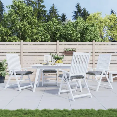 Produktbild von Möbel Stuhlkissen 4 Stk. Grau 40x40x7 cm Oxford-Gewebe - Gartenmöbelauflagen 361454