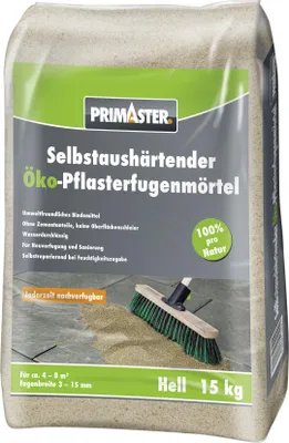 Produktbild von Primaster Pflasterfugenmörtel Öko selbstaushärtend 15 kg hell