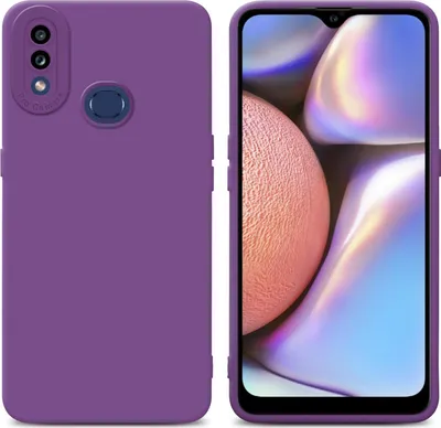 Obrázok produktu pre Cadorabo Case for Samsung Galaxy A10s / M01s Protective Cover in Purple TPU Silicone Etui Case Kryt na mobilný telefón