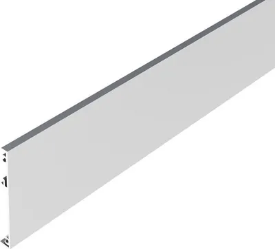 Produktbild von OT-Clipsblende, für Laufprofil, 6000mm, silberfarbig eloxiert