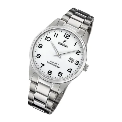 Produktbild von Festina Herren Uhr Klassik F20511/1 Edelstahl Armbanduhr silber UF20511/1
