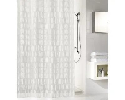 Zdjęcie produktu dla Zasłona prysznicowa Kleine Wolke PEVA ZORA White 180 x 200 cm