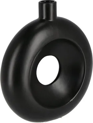 Produktbild von Vase Elsy Schwarz 20 cm