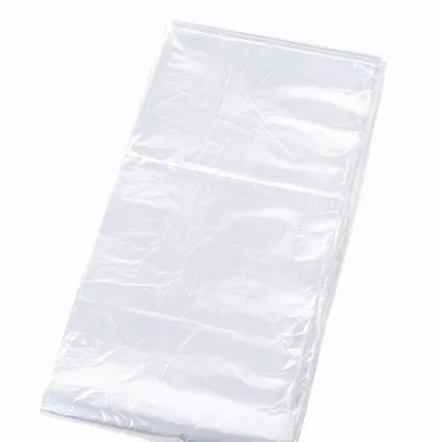 A stack of clear plastic sheeting.