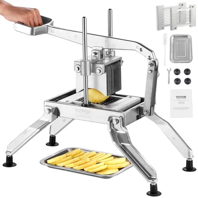 Immagine prodotto di Tagliapomodori - Tagliaverdure - Tagliacipolle - Tagliapatate - Tagliatutto manuale - Acciaio inossidabile e alluminio