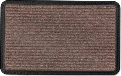 Zdjęcie produktu dla Wycieraczka Astra do użytku wewnątrz i na zewnątrz BORDER STAR Brown 40 x 60 cm