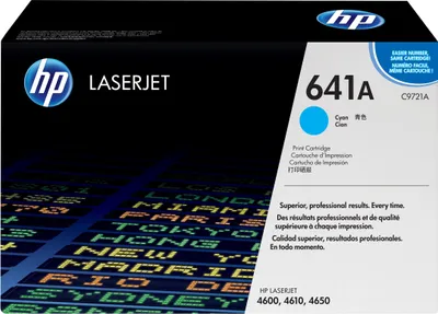 Produktbild von HP 641A Cyan Original LaserJet Tonerkartusche, 8000 Seiten, Cyan, 1 Stück(e)