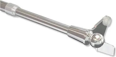 Produktbild von Interdeco Klemmfix Klemmstange / ausdrehbare Scheibenstange Chrom, Typ Avanti, 30-40 cm