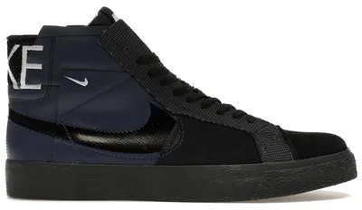 Obrázek produktu pro Nike SB Zoom Blazer Mid Premium Deconstructed, barva tmavě modrá (Midnight Navy) - velikost EU 44