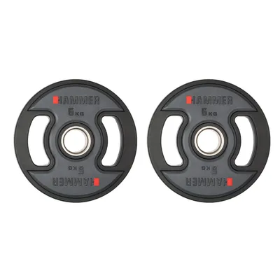 Produktbild von HAMMER Gewichtsscheiben Olympische  (PU) 5kg