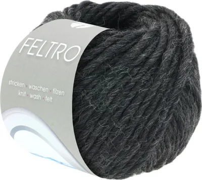 Produktbild von Lana Grossa - Feltro 0025 anthrazit