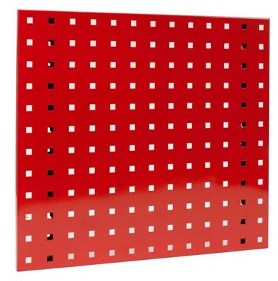 Produktbild von Lochwand, L493 x B456 mm, Verkehrsrot (RAL 3020)