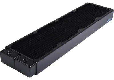 Produktbild von Alphacool 14473, Radiator, Messing, Kupfer, Stahl, Schwarz, 1/4", 60 °C, 8 Lüfter