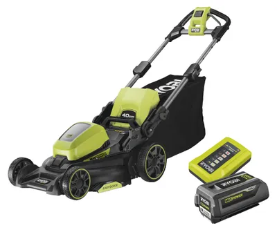 Produktbild von Ryobi RY36LM40A-140, Schubrasenmäher, 699 m², 40 cm, 2,5 cm, 7,5 cm, 400 m²