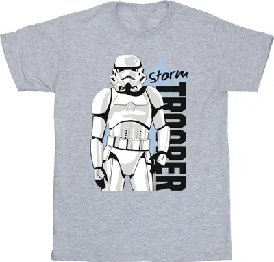 Image de Star Wars - T-shirt pour homme BI46768 (M) (Gris)