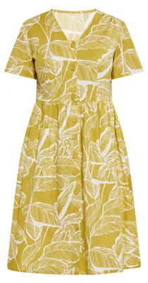 Image de ROBE FEMME ALBEE - Jaune et blanc, en laine.
ROBE FEMME ALBEE - Jaune et blanc, en laine, taille S